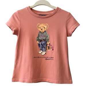 Ralph Lauren Baby Polo Bear Tee Size 12M Designer Shirt
